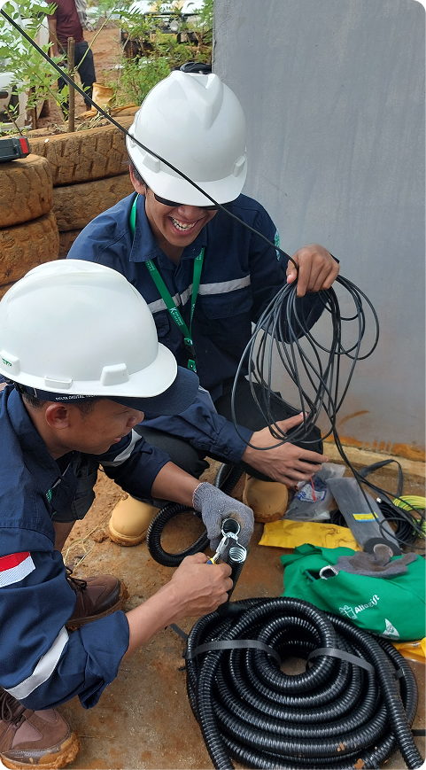 Pemasangan AIS Konawe 2